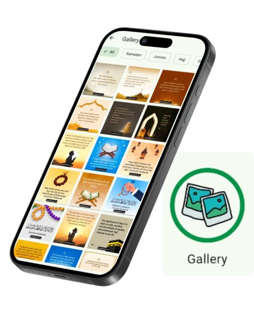 Urdu Content Gallery (Islamic Posters & Stories)