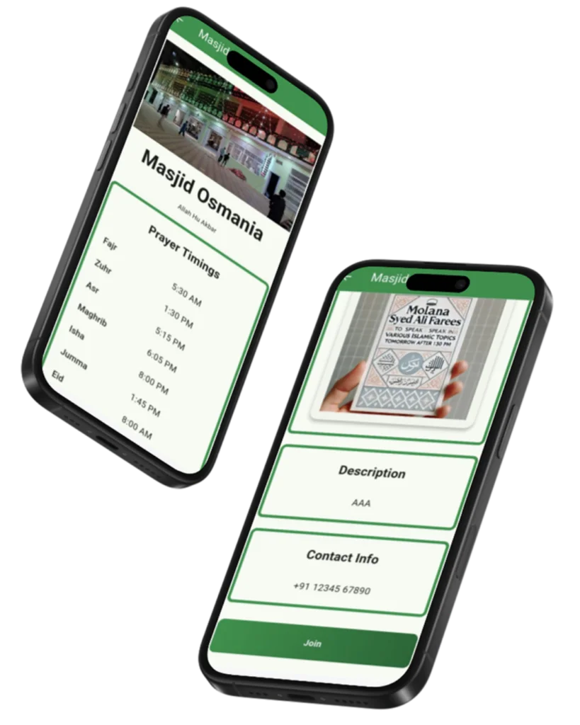 View Masjid Profiles