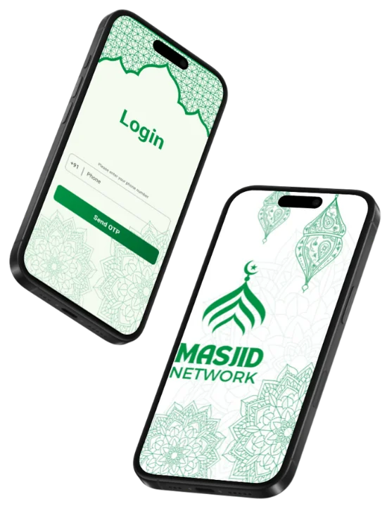 Masjid Network App Interface